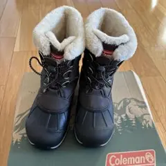 Coleman スノーブーツ ブラック　21.0センチ
