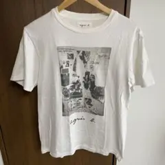 アニエスベー　アダムエロペ　コラボTシャツ