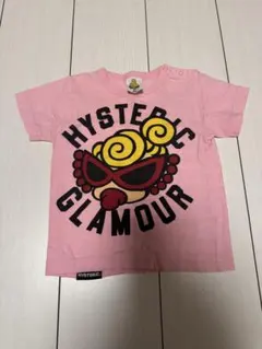 HYSTERIC GLAMOUR ピンク Tシャツ 80