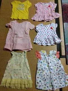 女の子用　夏物　洋服6点セット
