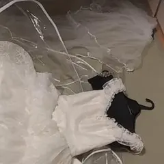 ウェディングドレス　ヘッドドレス　ヴェール