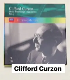 レア❣️】Clifford Curzonデッカ録音1944-1970Vol. 4 - メルカリ
