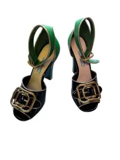 最終価格　断捨離中‼︎PRADA ハイヒールサンダル 37 付属品あり