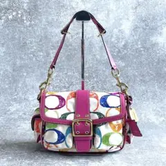 ✨激レア✨Coach コーチ ソーホー ショルダーバッグマルチカラー