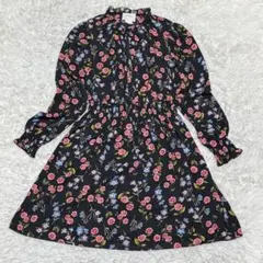 kate spade 花柄　ワンピース　長袖　Mサイズ