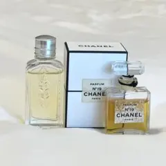 R*o様 CHANEL N°19 パルファム 7ml + ロクシタン 10 ml
