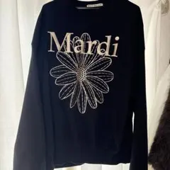 Mardi Mercredi マルディ スウェット ブラック 正規のサムネイル
