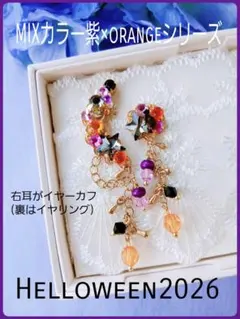 送料込【B級品】秋♡MIXカラー◆HALLOWEEN2026