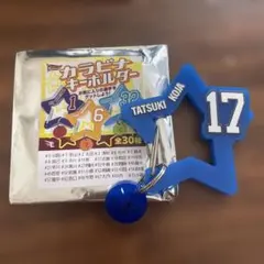 楽天イーグルス 17古謝樹 カラビナキーホルダー