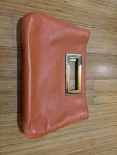 MICHAEL KORS クラッチバッグ オレンジ