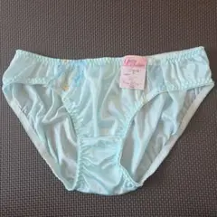 【新品・未使用】水色　ブルー　ベージュ　花柄　刺繍　レース　ショーツ　3L