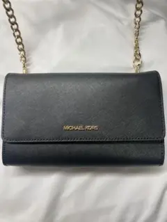 MICHAEL KORS チェーンウォレットブラック 新品未使用JET SET
