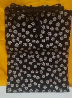◆ノー皺加工最高級クールパス◆モダントランプ猫黒浴衣◆洗えるしわにならないゆかた ◇ノー皺加工最高級クールパス◇モダントランプ猫黒浴衣◇洗えるしわに