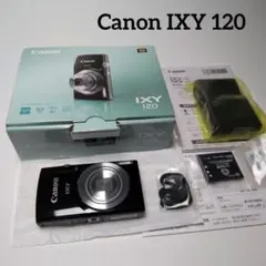 【極美品】Canon IXY120 ブラック　キャノン　充電器付き Canon IXY120（ブラック）コンデジ バッテリー＋充電器付属 楽天市場