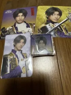 ミュージカル刀剣乱舞 刀ミュ へし切長谷部 コースター フォトカード