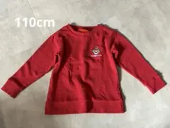 赤 トレーナー トップス