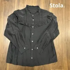 Stola. ブラウス　黒　38のサムネイル