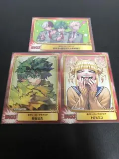 僕のヒーローアカデミア　漫画　特典　SCFカード　トガヒミコ　緑谷出久　爆豪勝己