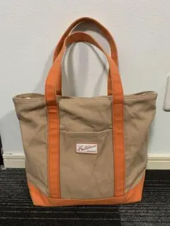 美品　kitamura motomachi 帆布　キャンバス トートバッグ 大