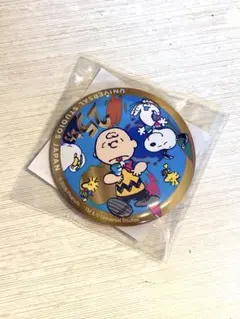 【USJ25周年】スヌーピー缶バッチ