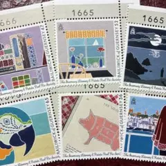 80275J外国切手 英領ガーンジー発行 文学作品テーマ 6種揃 80275J外国切手 英領ガーンジー発行 文学作品テーマ 6種揃 - メルカリ