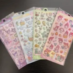 ボンボンドロップシール　サンリオシール4枚　新品未使用　即購入OK