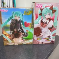 初音ミク フィギュアセット 2種 チロルミク、fashionミク