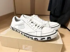 BALENCIAGA バレンシアガ スニーカー キャンパス ホワイト ペイントのサムネイル