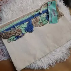 【リラキャンベル】ポーチ　未使用タグつき