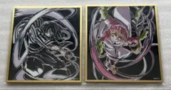 鬼滅の刃　WEBSHOPくじ アクリル色紙　伊黒小芭内　甘露寺蜜璃