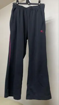 Mizuno ミズノ長ズボン 黒＆ピンク