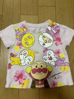 アンパンマン Tシャツ ピンク　女の子