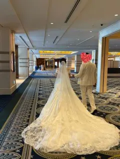 ウエディングベール　グローブ　セット