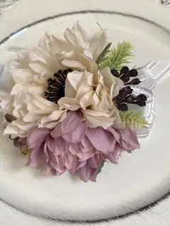 コサージュ  卒園式・卒業式・入園式・入学式  アネモネ
