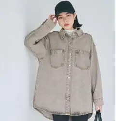 オーバーサイズデニムジャケット