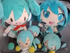 初音ミク ぬいぐるみ まとめ売り 9種10体 セット - メルカリ