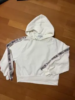 juniorsweet ブラウニー　白　パーカー　スウェット　WEGO