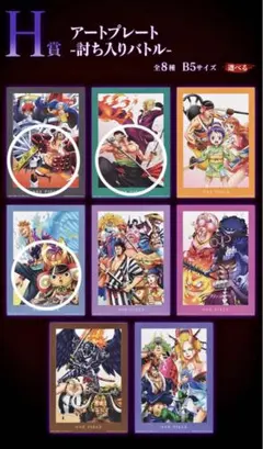 【匿名配送】ワンピース 覇王ノ兆　アートプレート