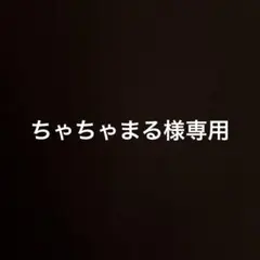ちゃちゃまる様専用