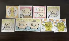 ちいかわ ラッコ 鎧さんふわふわキャラクター ステッカー 10枚セット