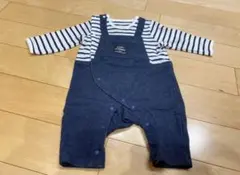 サロペット風ロンパース 60-70サイズ