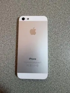 【美品】iPhone5 ホワイト 16GB