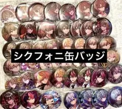 シクフォニ　缶バッジ