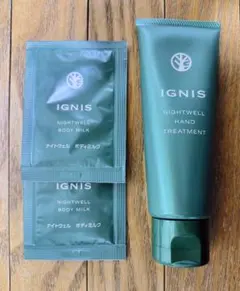 イグニス　ナイトウェル　ハンドトリートメント　80g ハンドクリーム ゆず