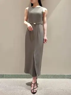 スナイデル　ベルティッドIラインワンピース