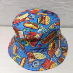 レディース 総柄 バケットハット 新品未使用 FreeSize