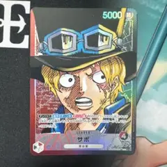 ワンピースカード　サボ　リーダーパラレル