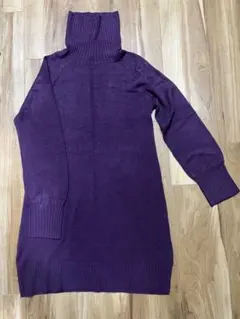 COUP SEC BOUGER 紫　ニット　ワンピース