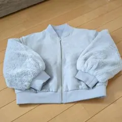 ライトグレー バルーンスリーブ ジャケット