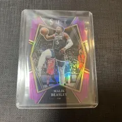 Panini Select Malik Beasley Purple 1/99